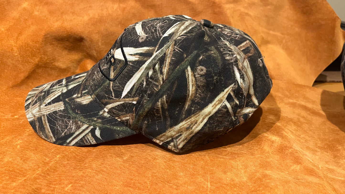 Waxed Shadow Grass Blades hat